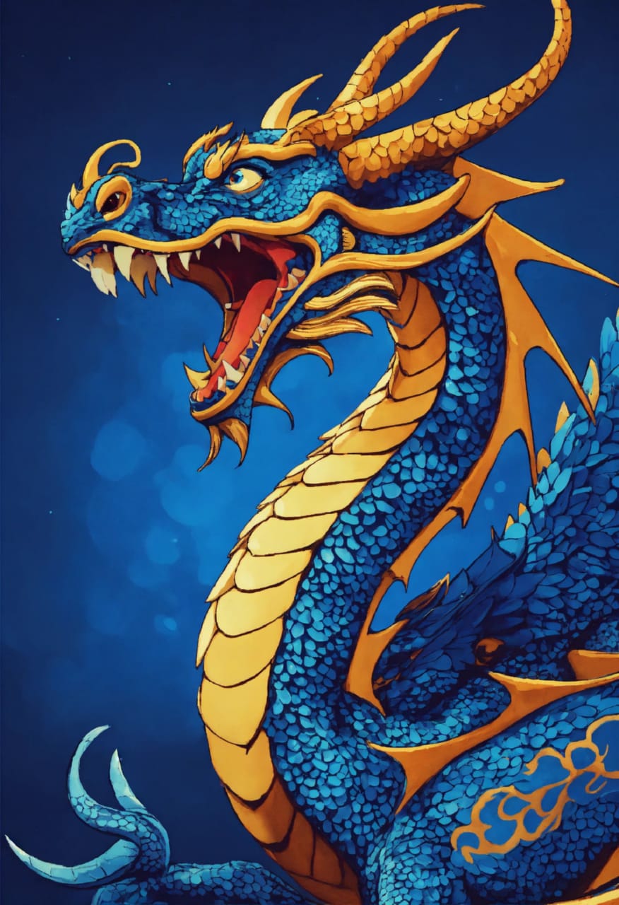 Мистический дракон олицетворяет величие и мощь природы