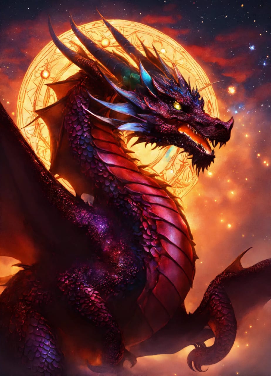 Мистический дракон заставляет сердца трепетать перед его величием