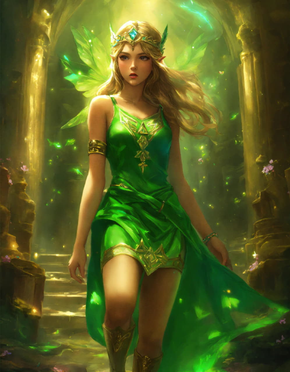 Зеленый сказочный волшебный лес является их источником вдохновения